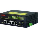 ROLINE - 5-Port Gigabit Switch - Zwart - 5x RJ-45 + 1x SFP