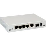 ROLINE - Gigabit Ethernet Switch - Grijs - 5 Poorts - Managed