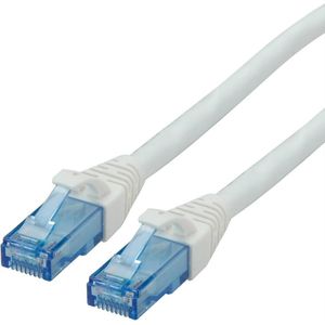 Netwerkkabel |  Cat6a U/UTP | 5 meter (100% koper, LSZH, Wit)