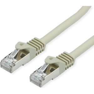 VALUE S/FTP-kabel Cat.7, met RJ-45-connectoren (500 MHz / Klasse EA), grijs, 3 m - grijs 21.99.0853