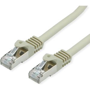 VALUE S/FTP-kabel Cat.7, met RJ-45-connectoren (500 MHz / Klasse EA), grijs, 3 m