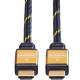ROLINE GOLD HDMI HighSpeed Kabel met Ethernet, M-M, Retail Blister, 5 m