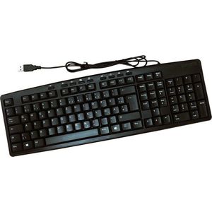Roline - 18.02.3226 - Toetsenbord - Zwart - Bedraad - USB