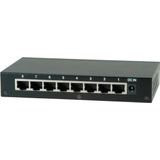 ROLINE Gigabit Ethernet Switch - 8 Poorten - High-Speed