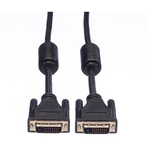 ROLINE Monitorkabel DVI, M/M, (24+1) dual link, 5 m