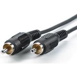 VALUE cinch-aansluitkabel simplex M/M, 10 m