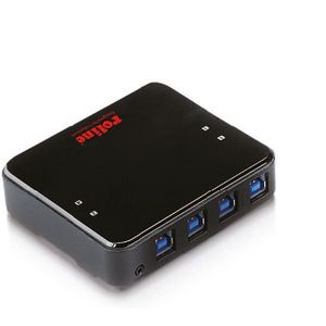 Roline - USB Switch - USB A naar USB B - 4 Poorten - USB 3.0