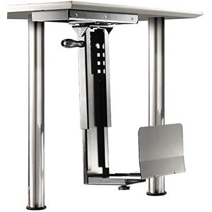 ROLINE PC-standaard voor het bureau, stabiel, flexibel, draaibaar, zilver, tot 30 kg