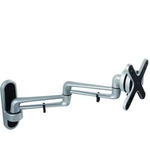 RS Pro - LCD/TV Monitor Muurbevestigingsset - Grijs - 5 Gewrichten - Max. Belasting: 15 kg