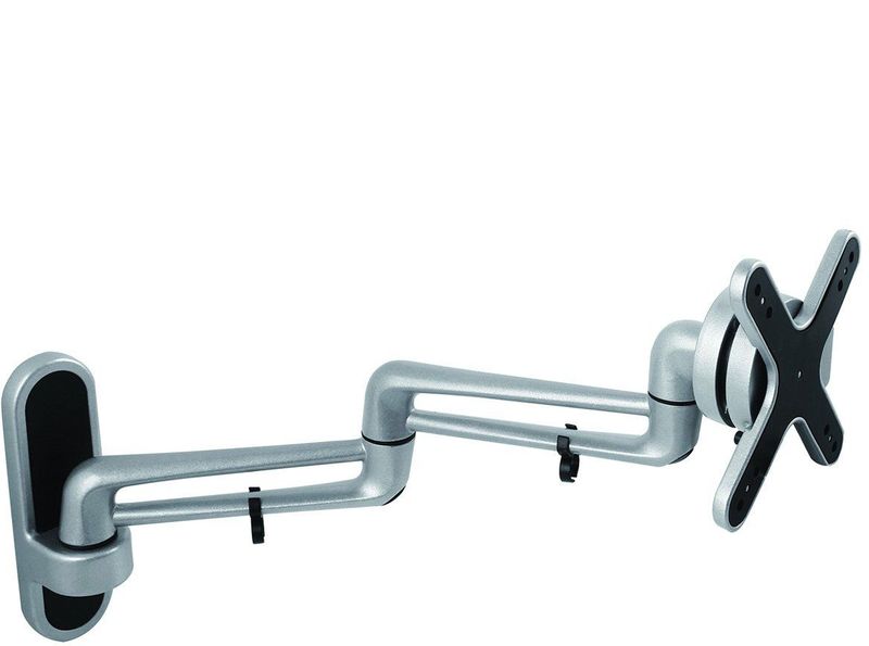 RS Pro - LCD/TV Monitor Muurbevestigingsset - Grijs - 5 Gewrichten - Max. Belasting: 15 kg