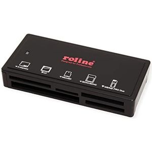 ROLINE USB 3.2 Gen 1 Multi Card Reader, schwarz