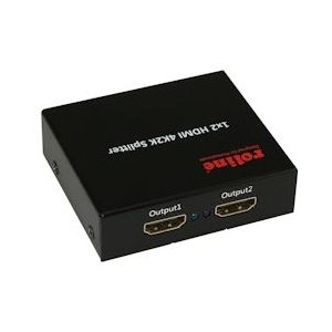 Roline HDMI-splitter 4096 x 2160 Pixel Zwart