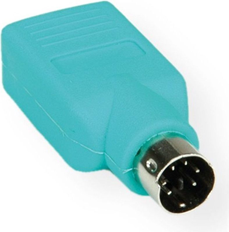 VALUE PS / 2 - USB-muisadapter, groen - groen 12.99.1072