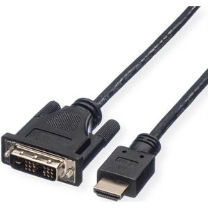 Premium DVI-D Single Link - HDMI kabel / UL - 3 meter