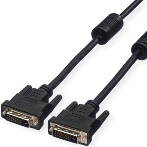 VALUE DVI monitor kabel, DVI M-M, (24+1) dual link, 5 m