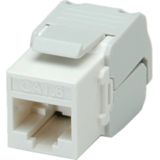 ROLINE - Cat.6 Keystone - Onafgeschermd - Wit - RJ45 Jack