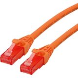 ROLINE patchkabel cat.6 UTP, component niveau, LSOH, oranje, 1,5 m