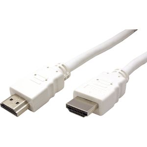 VALUE HDMI High Speed Cable met Ethernet M-M, wit, 1,5 m - wit 11.99.5704