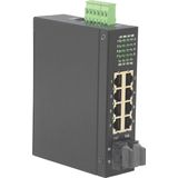 ROLINE Industriële Switch - 6x RJ-45 - 2x SC - Unmanaged