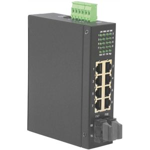 ROLINE Industriële Switch - 6x RJ-45 - 2x SC - Unmanaged