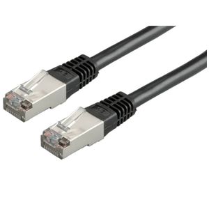 VALUE Patchkabel Cat.6 (Class E) S/FTP (PiMF), zwart, 5 m