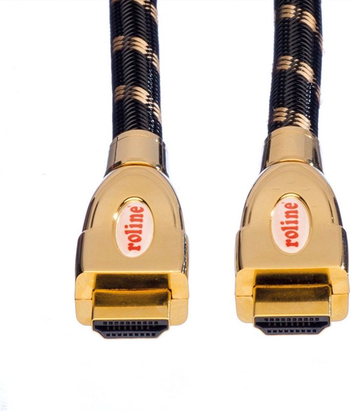 ROLINE GOLD HDMI Ultra HD kabel met Ethernet, ST/ST, 1,5 m