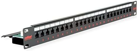 Roline - Schakelpaneel - Server Accessoires - Zwart - Kat. 6 / Class E