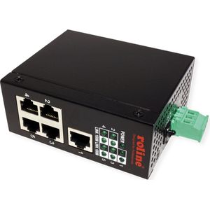 ROLINE Netwerkswitch - 5x RJ-45 - Unmanaged - Industrie