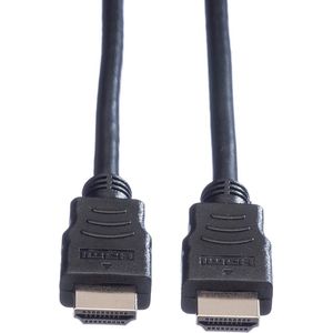 VALUE HDMI High Speed Cable met Ethernet M-M, zwart, 3 m