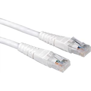 VALUE Patchkabel Kat.6 (Class E) UTP, weiß, 5 m
