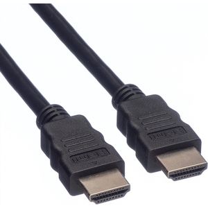 ROLINE HDMI High Speed kabel met Ethernet M-M, zwart, 15 m