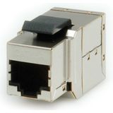 ROLINE - RJ45 Koppelstuk - Cat.6A - Zilver - Afgeschermd