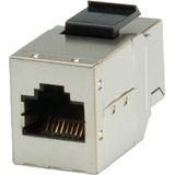 ROLINE - RJ45 Koppelstuk - Cat.6A - Zilver - Afgeschermd