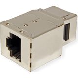 ROLINE - RJ45 Koppelstuk - Cat.6A - Zilver - Afgeschermd