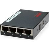 ROLINE Fast Ethernet Switch - 8 Ports - Metalen Behuizing
