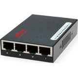 ROLINE Fast Ethernet Switch - 8 Ports - Metalen Behuizing