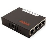 ROLINE Gigabit Ethernet Switch - 4 Poorten - Pocket Formaat
