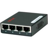 ROLINE Gigabit Ethernet Switch - 4 Poorten - Pocket Formaat