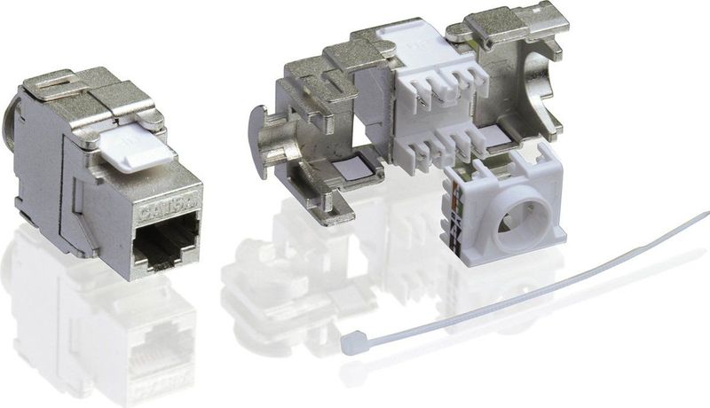 VALUE Keystone Cat.6A - RJ-45 - Afgeschermd
