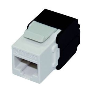 ROLINE - Cat.6A Keystone - Wit - RJ45 - Niet Afgeschermd
