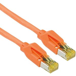 Draka UC900 premium S/FTP CAT6a 10 Gigabit netwerkkabel / oranje - 3 meter