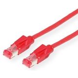 LEONI KERPEN KERPEN E5-70 PatchCord S/FTP (PiMF) Kat.6 LSOH rood 1.0m