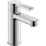 Duravit B21010 B.2 Wastafelkraan, maat S (uitloop hoogte 92 mm), kraan badkamer, wastafelkraan met keramische cartridge, chroom