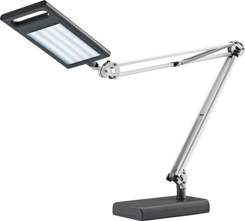 Bureaulamp - Zwart - Metaal