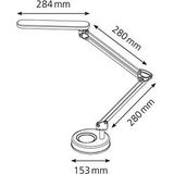 Hansa - Bureaulamp - Zwart - Led - 6W - Energiezuinig