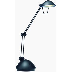 Hansa LED-bureaulamp SPAC - Hoogte 500 M - Zwar - Gesatineerd
