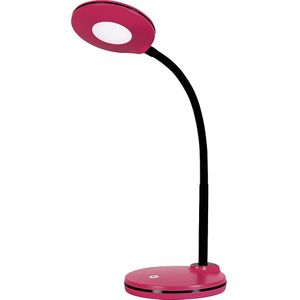 Hansa LED-tafellamp SPLASH, dimbaar, framboos