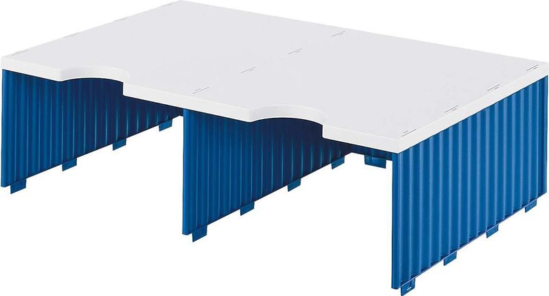 styrodoc Aufbau Jumbo 2er bl. 2 Fächer