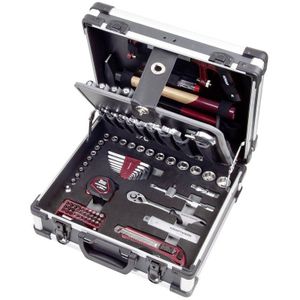 Kraftwerk B143 Basic Allround-Alu-Gereedschapkoffer 102 Delig