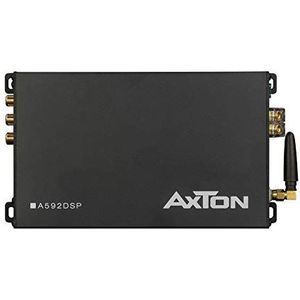 AXTON A592DSP: 4-kanaals versterker met DSP, 4 x 150 watt, eindversterker met app-bediening, bluetooth audio streaming, Hi-Res audio optioneel